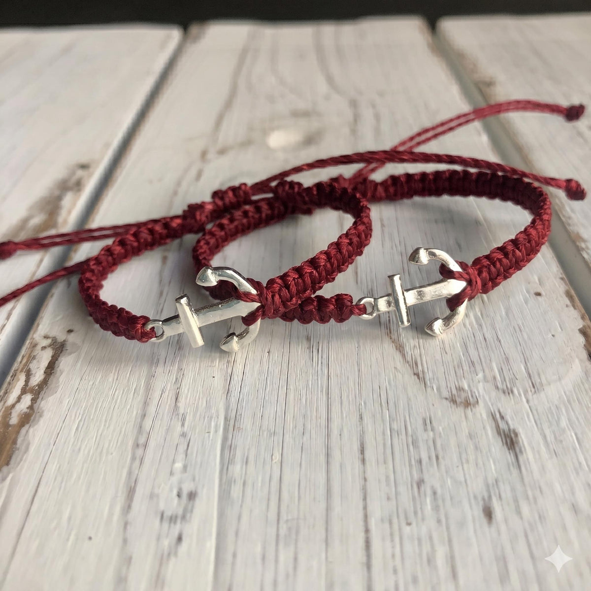 Anchor Nautical Couple Bracelets Sterling Silver