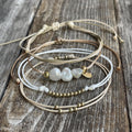 Pearl Bracelet Stack Set of 4