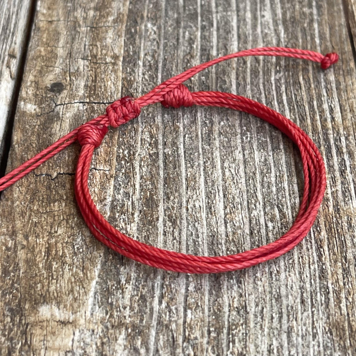 String Ankle Bracelet