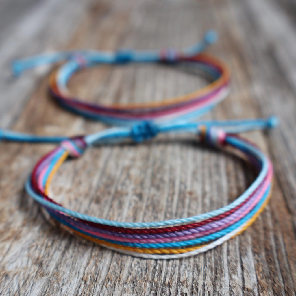 Colorful Matching Bracelets Mommy and Me Bracelets Waterproof