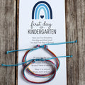 First Day of Kindergarten Colorful Matching Bracelets Mommy and Me Bracelets Waterproof