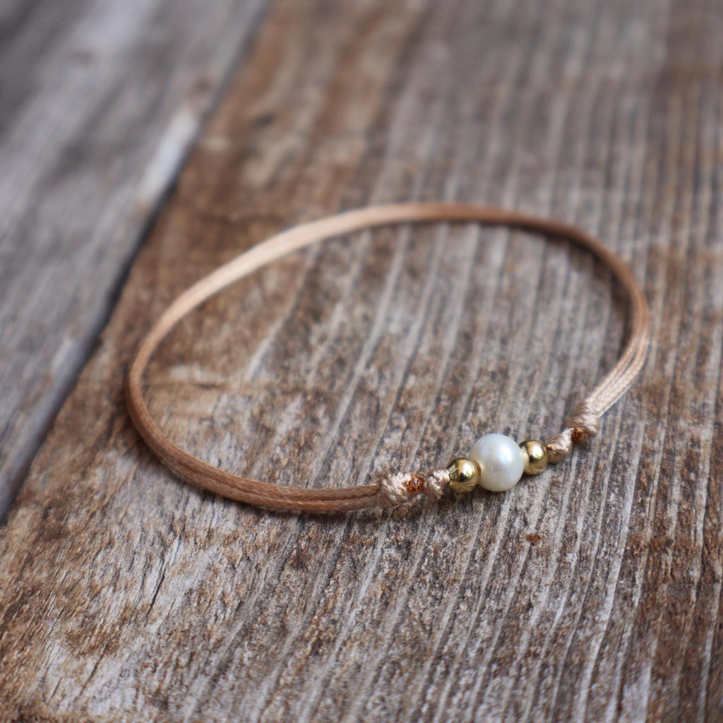 Bal Harbor Gold Beaded Anklet
