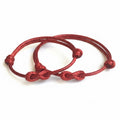 Lovers Key Red Mommy and Me Family Bracelets
