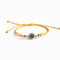 Sunflower Bracelet Anklet - Fanfarria Handmade Jewelry