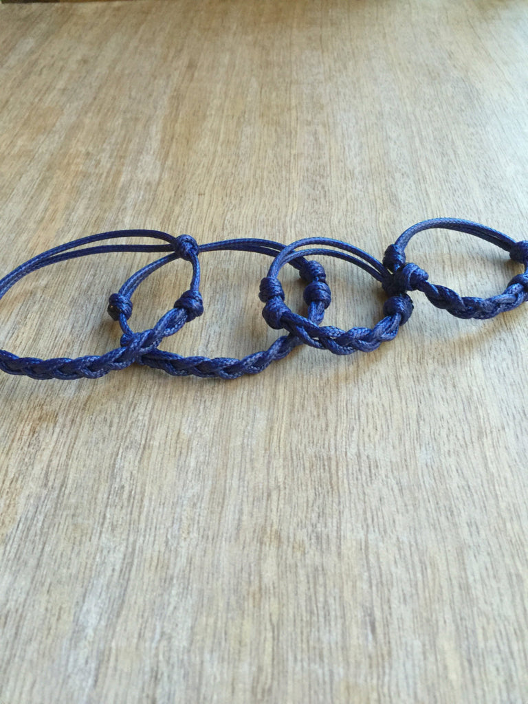 Islamorada Blue Family Bracelets - Fanfarria Handmade Jewelry