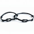 Naples Black Waterproof Couple Bracelets - Fanfarria Handmade Jewelry
