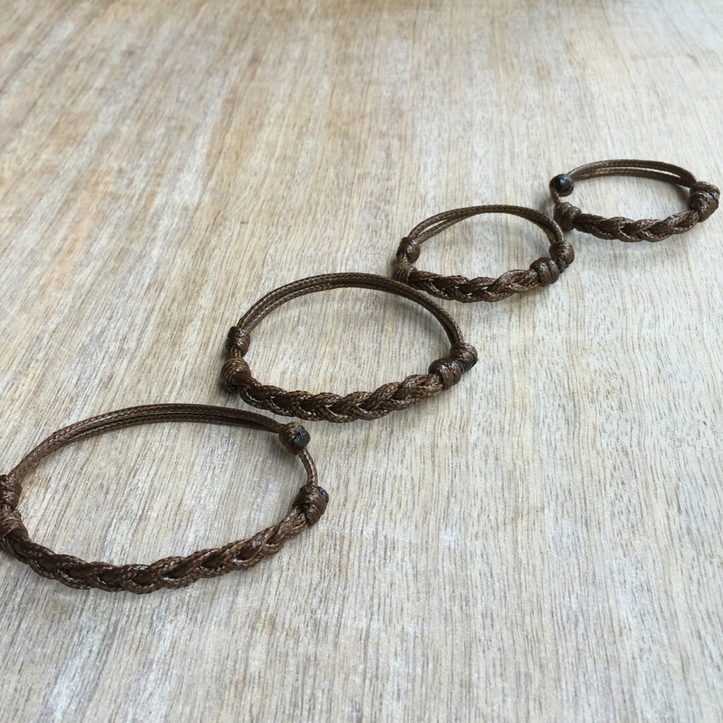 Islamorada Brown Family Bracelets - Fanfarria Handmade Jewelry
