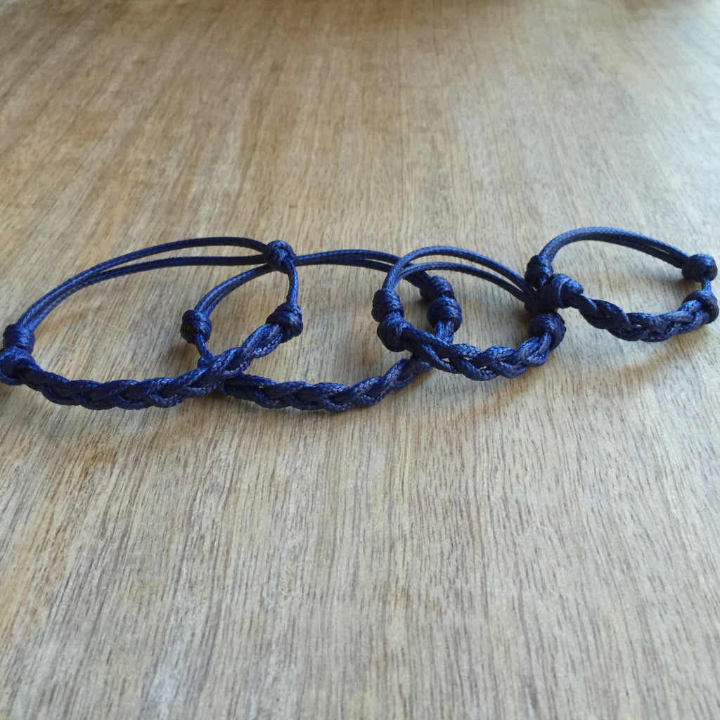 Islamorada Blue Family Bracelets - Fanfarria Handmade Jewelry