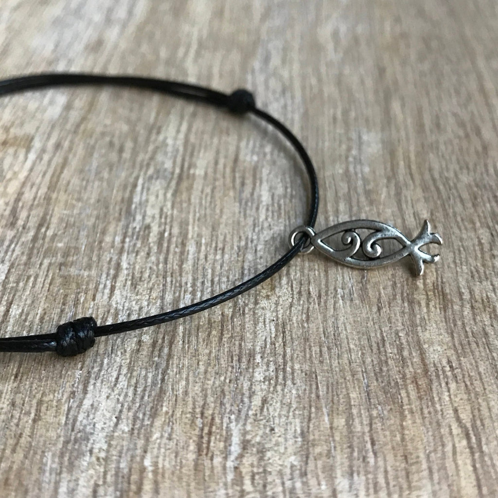 Fish Anklet - Fanfarria Handmade Jewelry