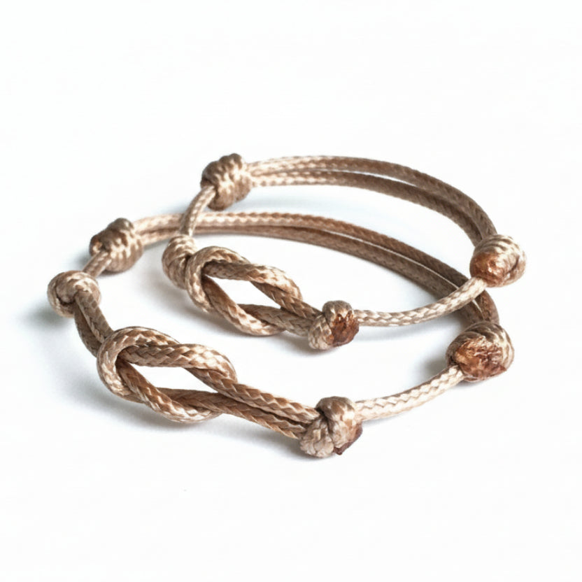 Naples Gold Celtic Knot Mommy and Me Bracelets - Fanfarria Handmade Jewelry