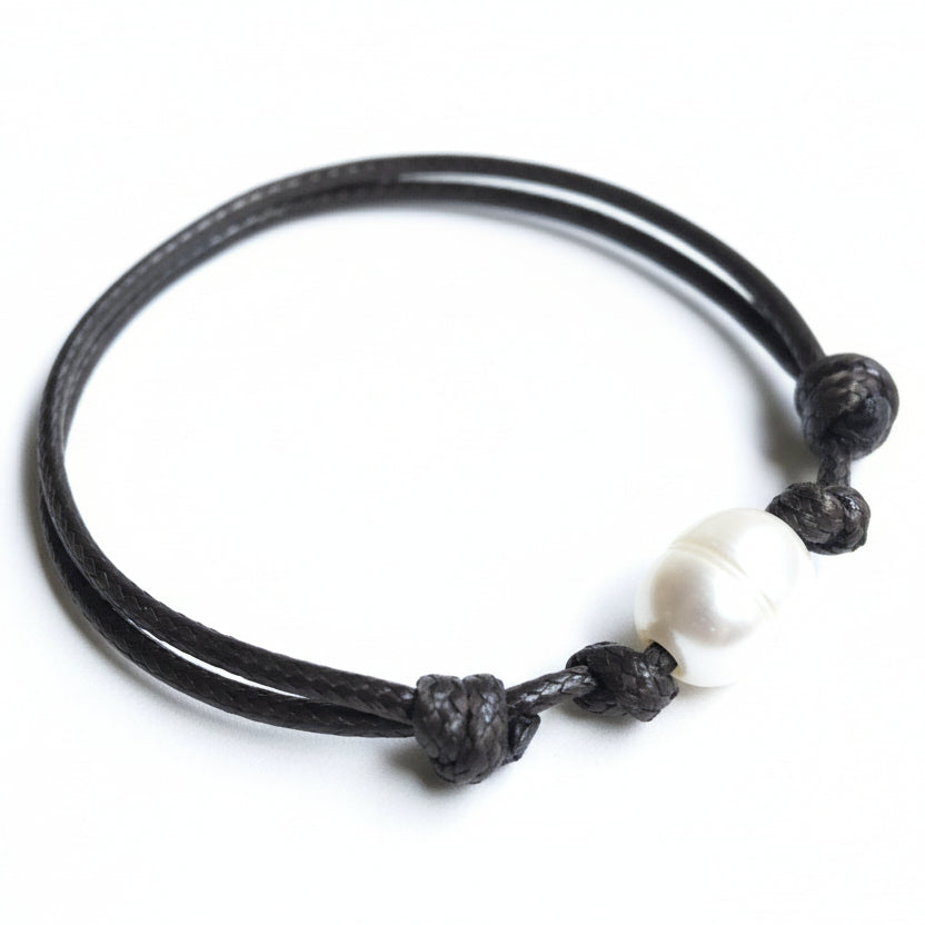 Waterproof Pearl Anklet - Fanfarria Handmade Jewelry