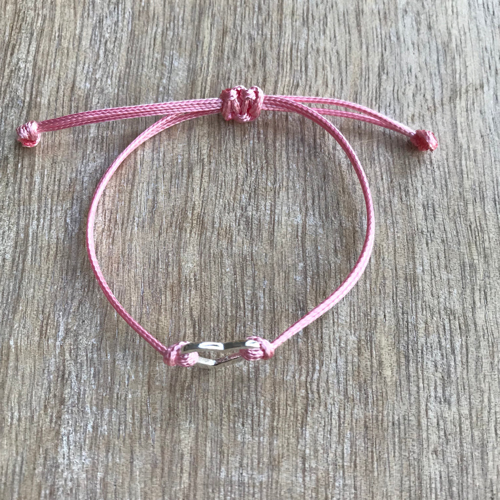 Sterling Silver Heart Bracelet - Fanfarria Handmade Jewelry