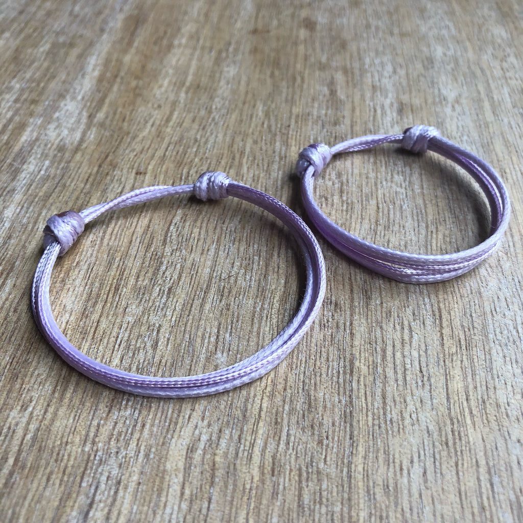 Pinellas Lavender Mommy and Me Bracelets - Fanfarria Handmade Jewelry