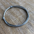 Pinellas Metallic String Anklet - Fanfarria Handmade Jewelry
