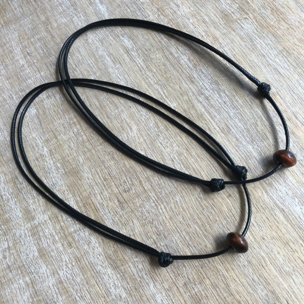 Tiger Eye Couples Necklaces - Fanfarria Handmade Jewelry