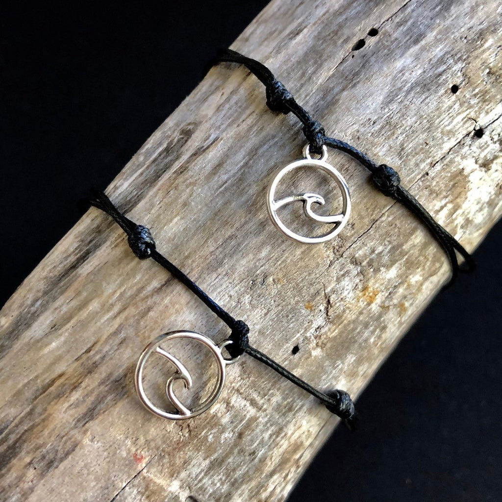 Wave Matching Bracelets - Fanfarria Handmade Jewelry