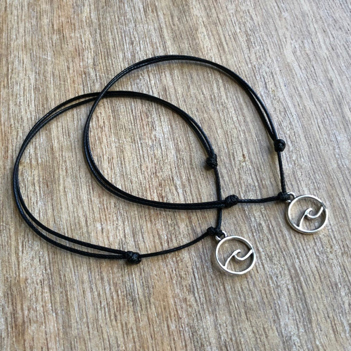Wave Matching Bracelets - Fanfarria Handmade Jewelry