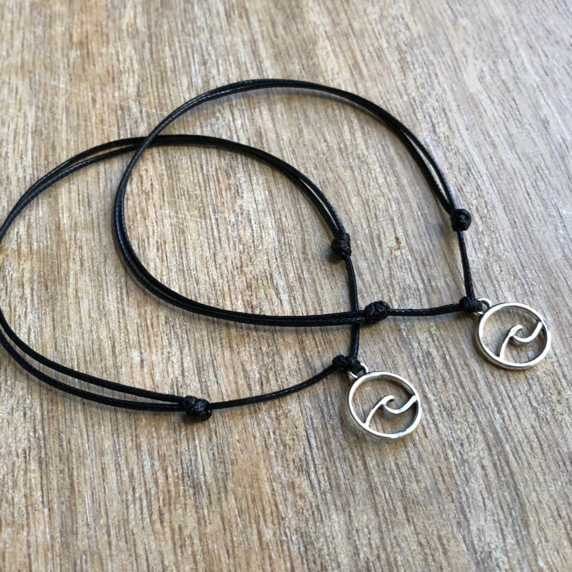 Wave Matching Bracelets - Fanfarria Handmade Jewelry