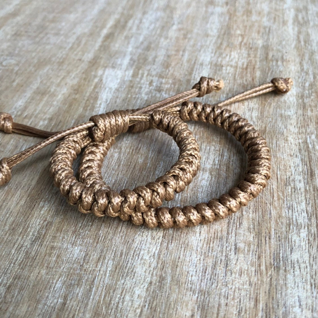 Daddy and me bracelets, Dad and Son bracelets, Father's Day Gift, Matching Bracelets - Fanfarria Handmade Jewelry