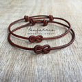Lovers Key, Simple Bracelet, His and Hers Bracelets, Couples Jewelry, His and Hers Gifts, Infinity Couple Bracelet LC001118