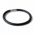 Black Leather Bracelet