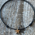Gold Star Anklet Adjustable More Colors to Choose