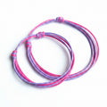 Pinellas, Purple and Pink Mommy and Me Bracelets, String Bracelets