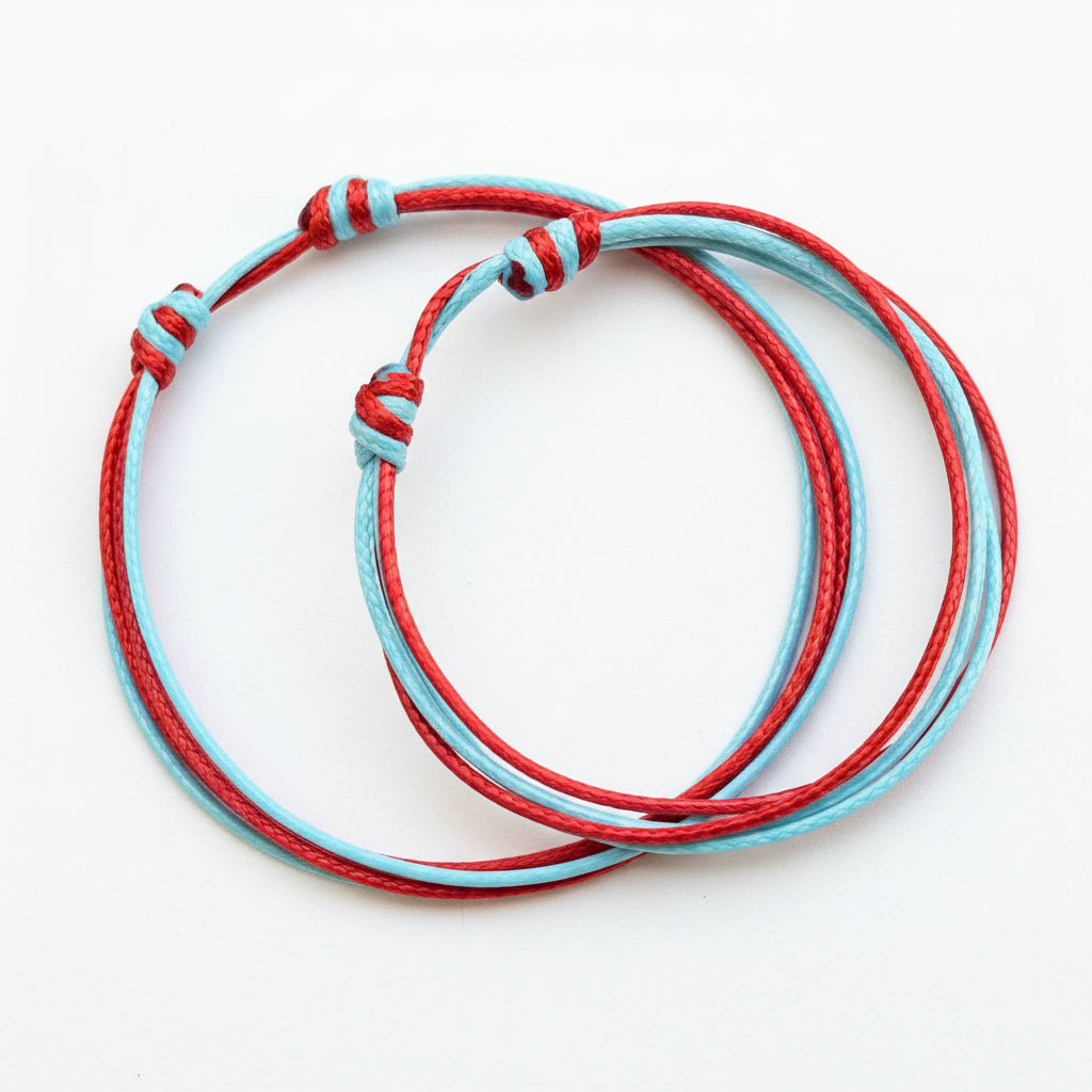 First Day of Third Grade mommy and me two color matching bracelets waterproof adjustable back to school