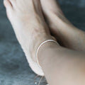 Waterside Braided Bracelet Gold Adjustable Waterproof Vegan