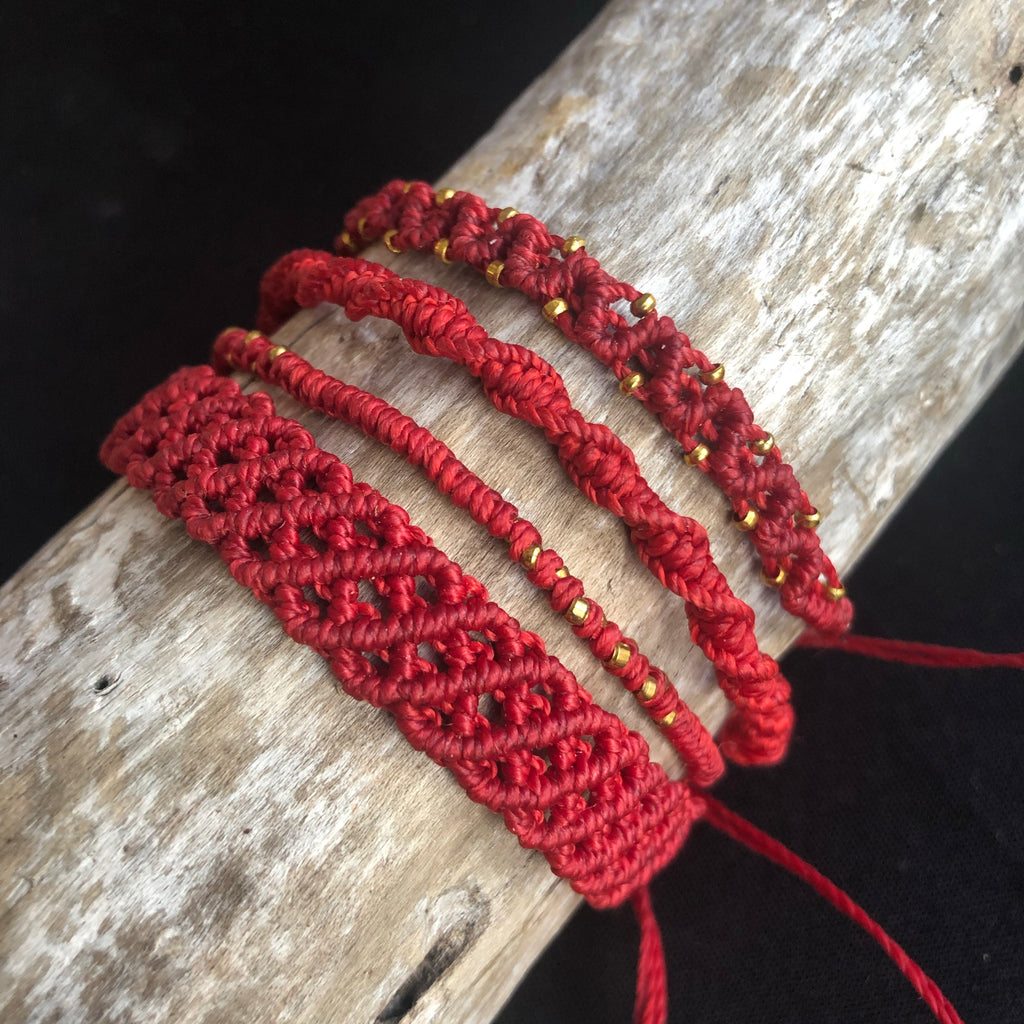String Bracelet Set - Fanfarria Handmade Jewelry
