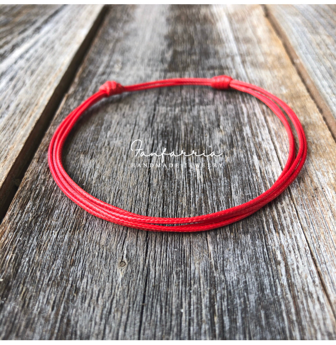 Pinellas String Anklet - Fanfarria Handmade Jewelry