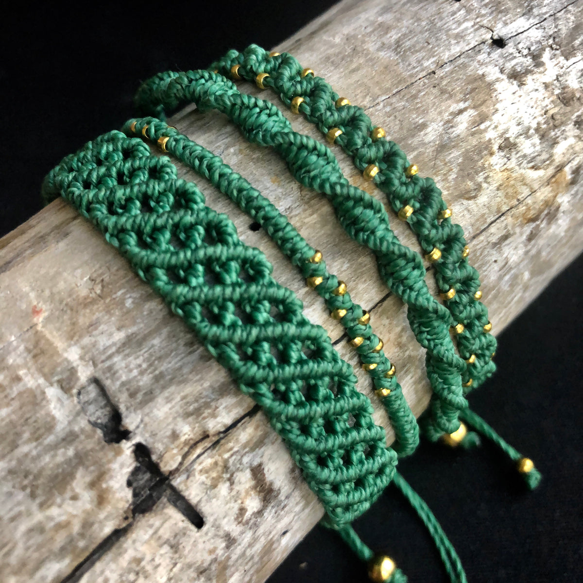 String Bracelet Set - Fanfarria Handmade Jewelry