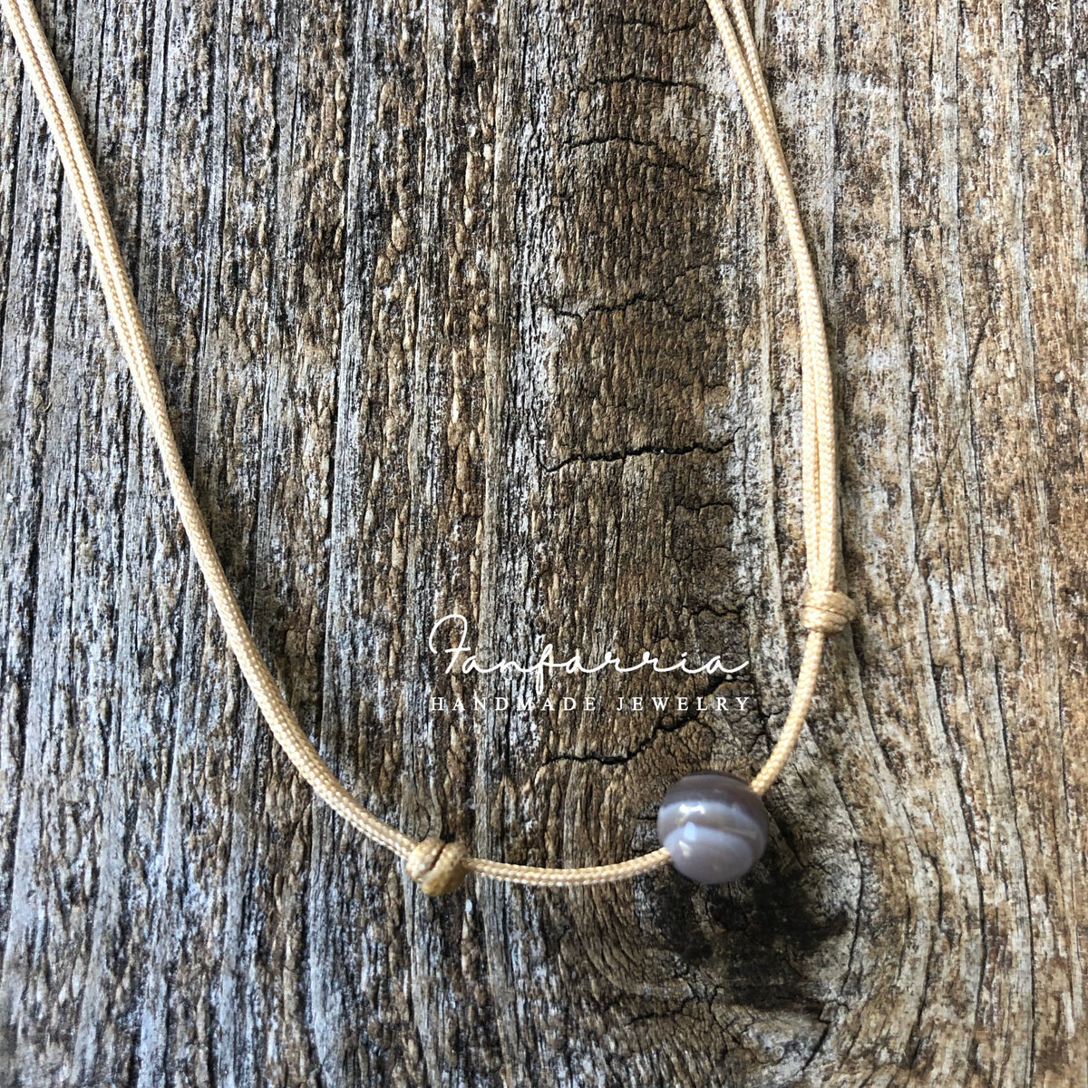 Botswana Agate Gemstone Bead Choker